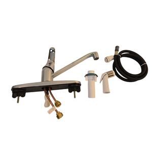 Glacier Bay Kitchen Faucet 1005 655 267 Chrome Single Handle with Side Sprayer